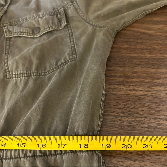 Aritzia azure Skies Olive Hooded Jacket M - Picture 11 of 13